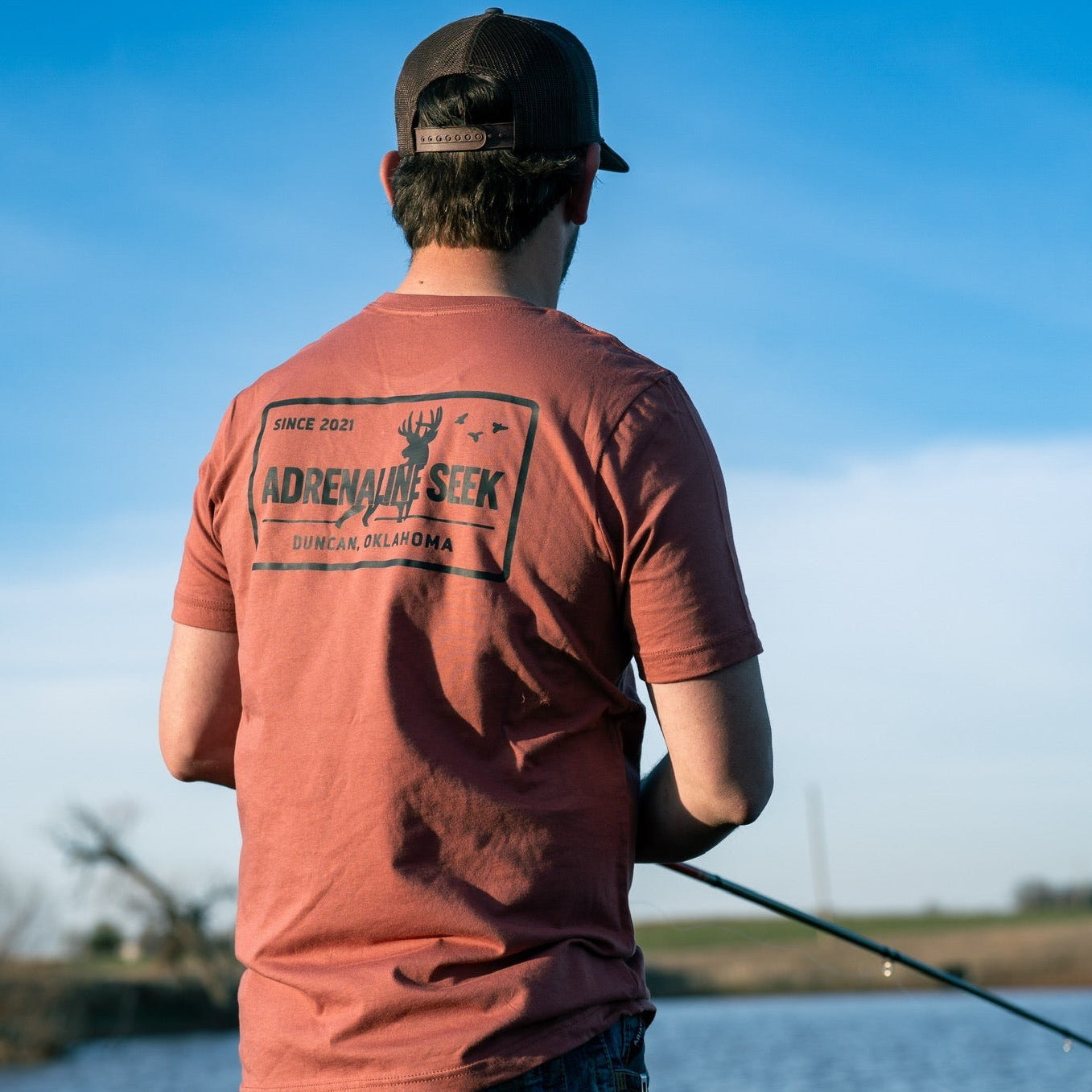 buy fishing pole in duncan ok ASO Plate Tee – Adrenaline Seek Outdoors
