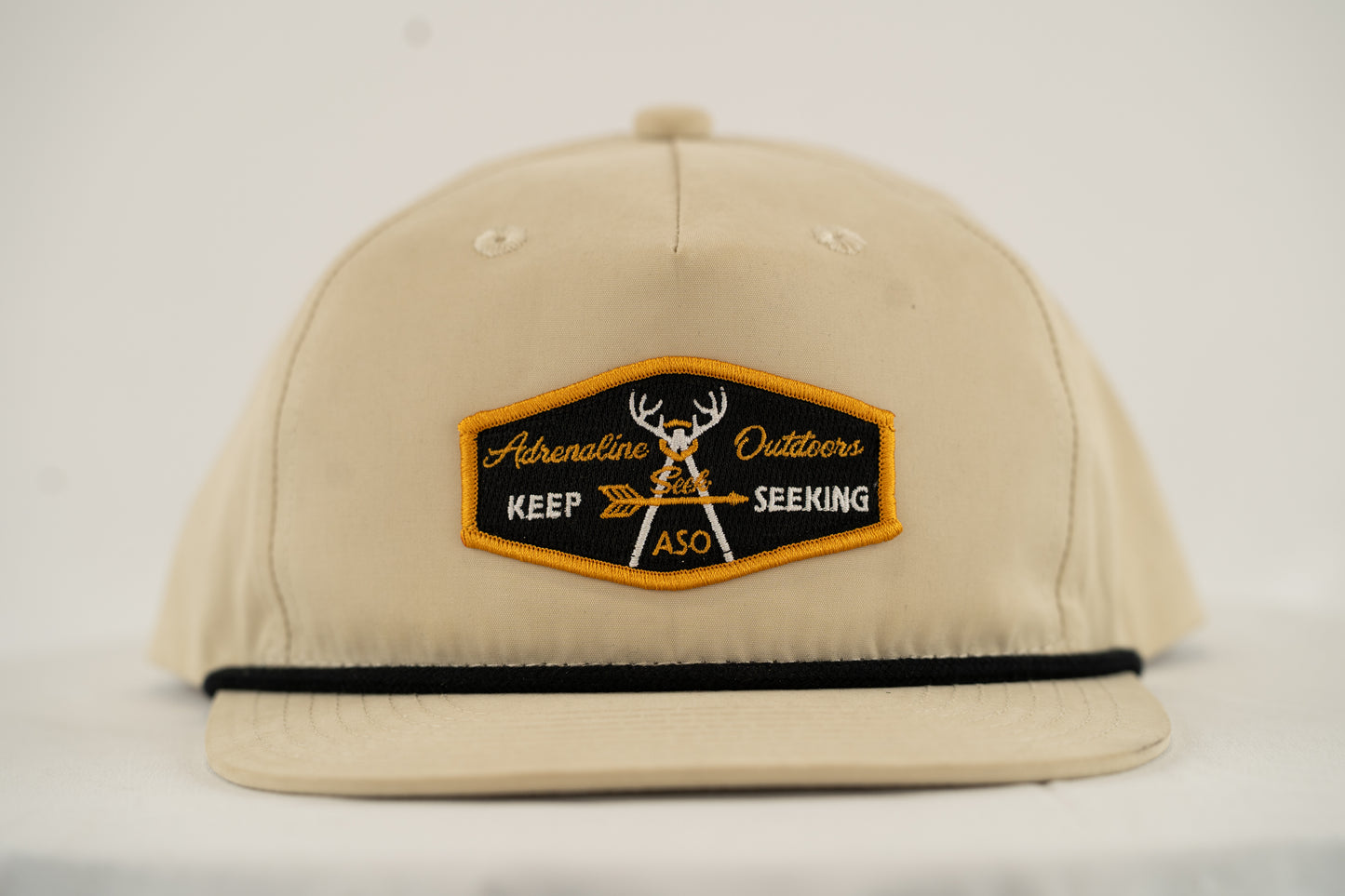 ASO Rope Hat – Birch w/ Black Rope Signature Patch