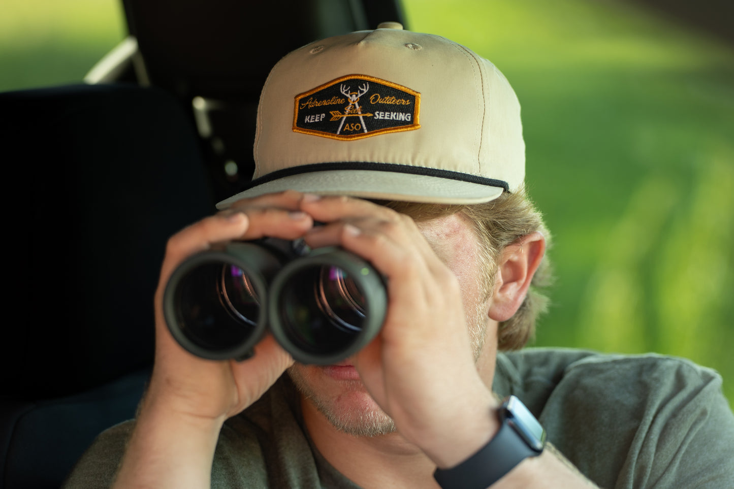 ASO Rope Hat – Birch w/ Black Rope Signature Patch